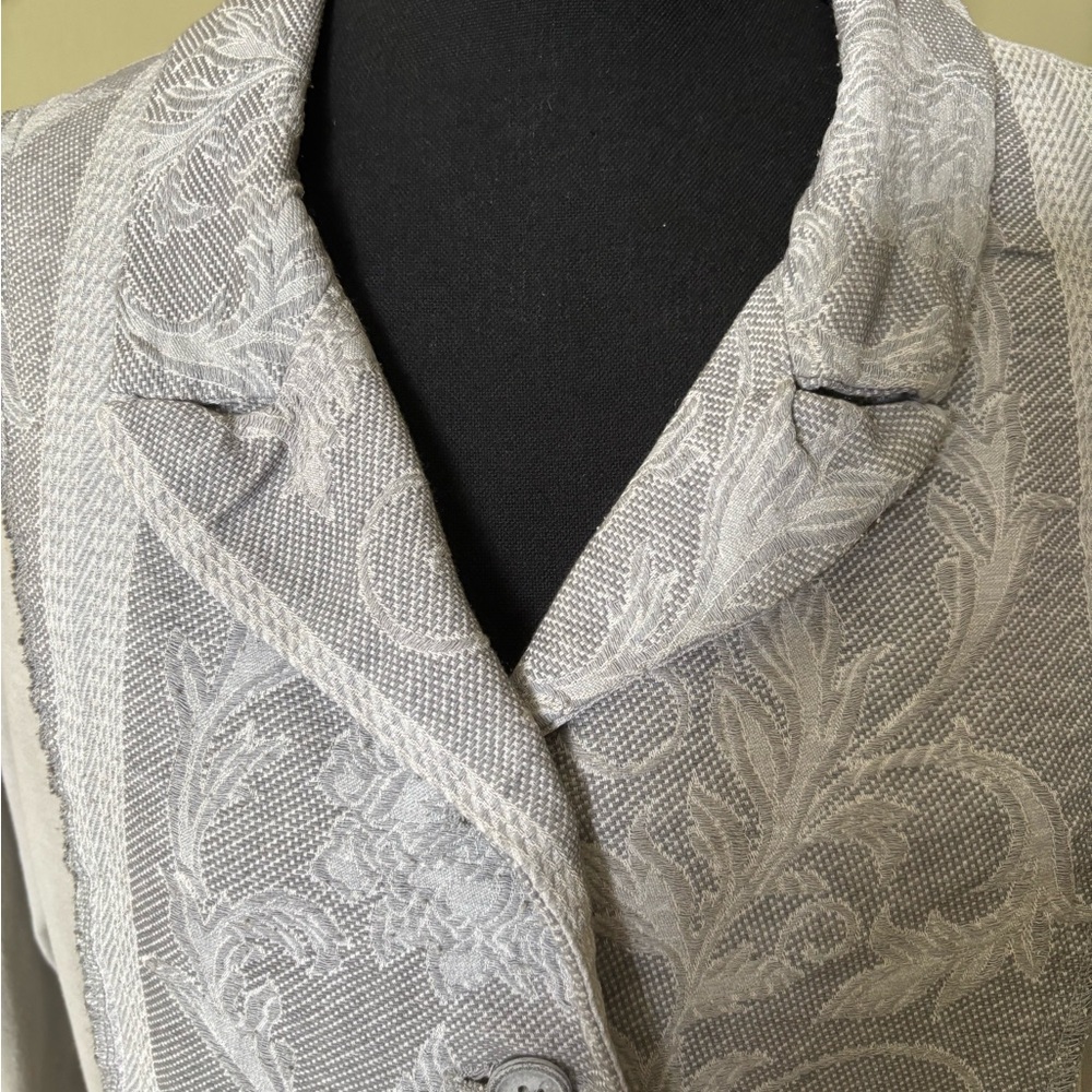 Rundholz  Gray Patterned Button-Up Jacket - Picture 3 of 7
